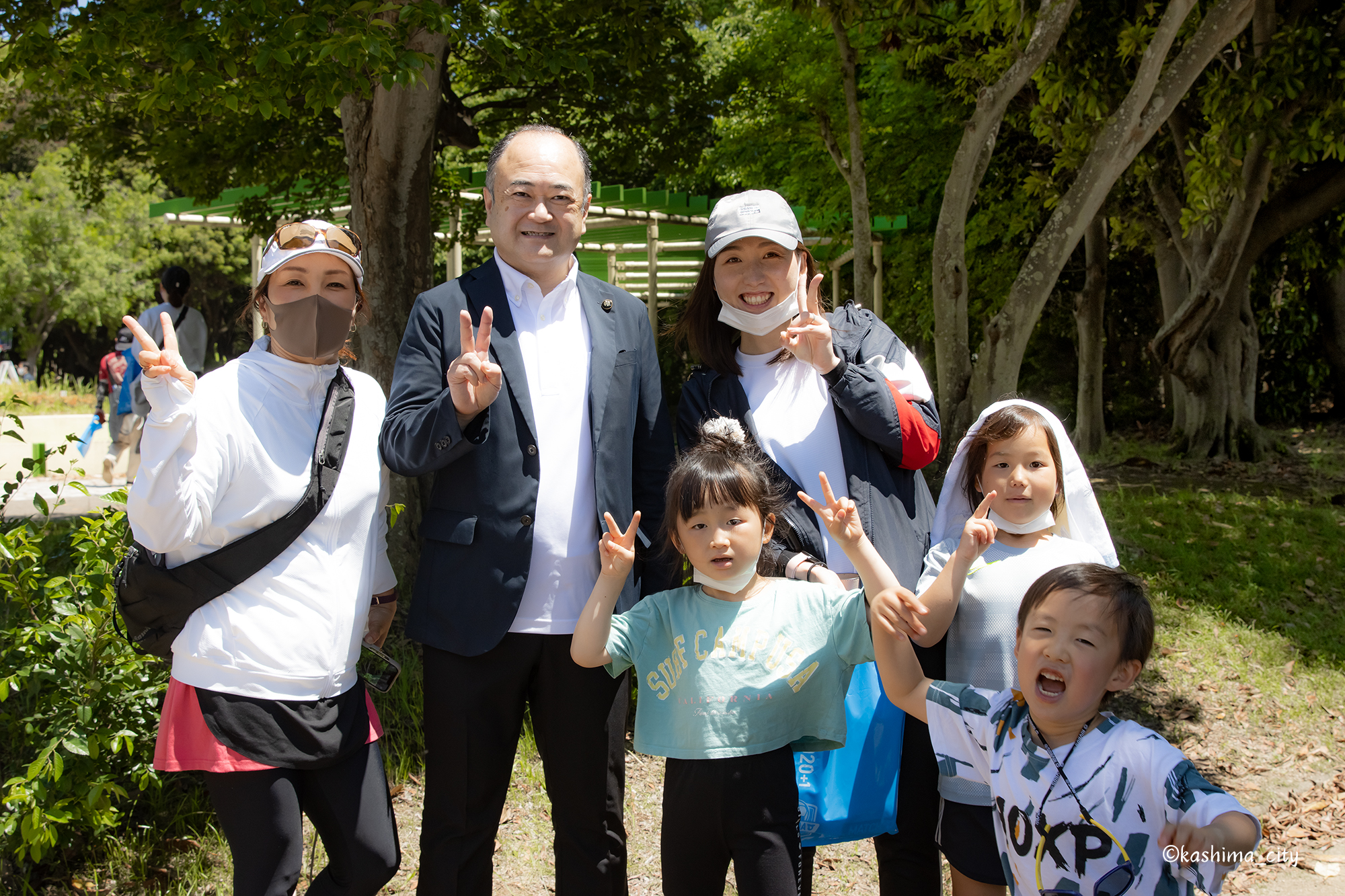 田口市長と一緒に