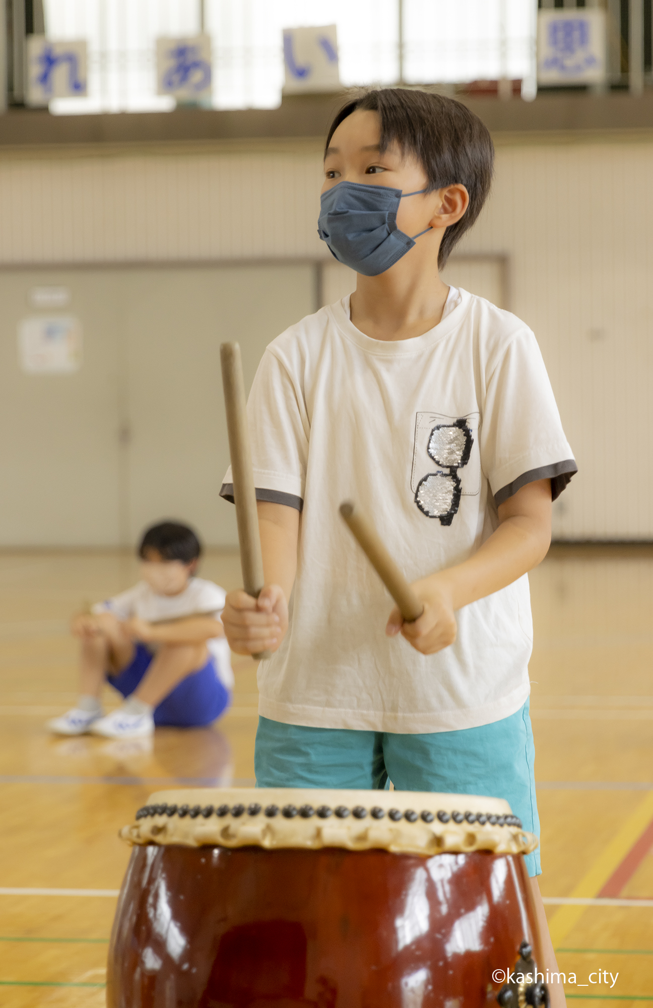 太鼓体験⑤