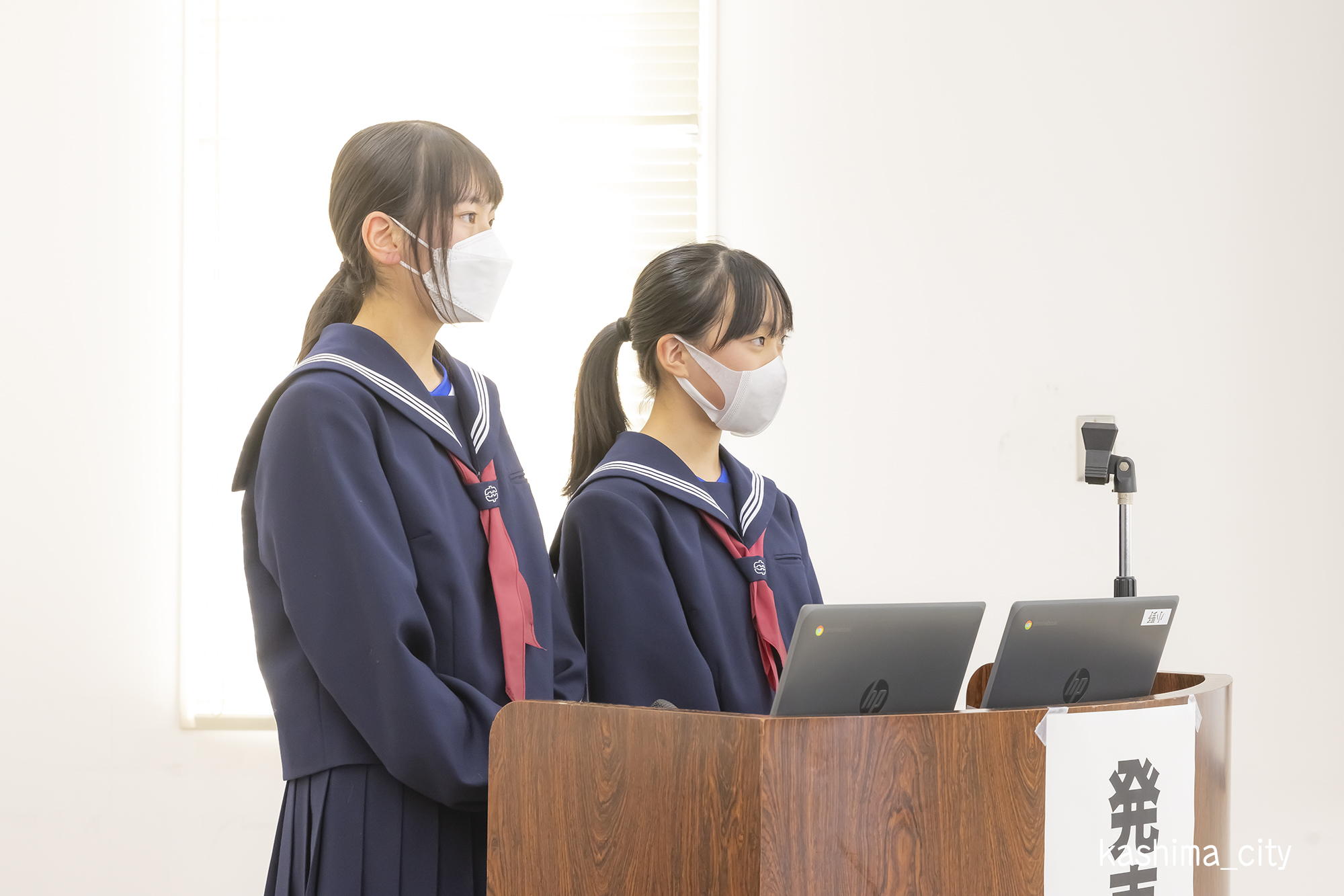 4班発表の様子①