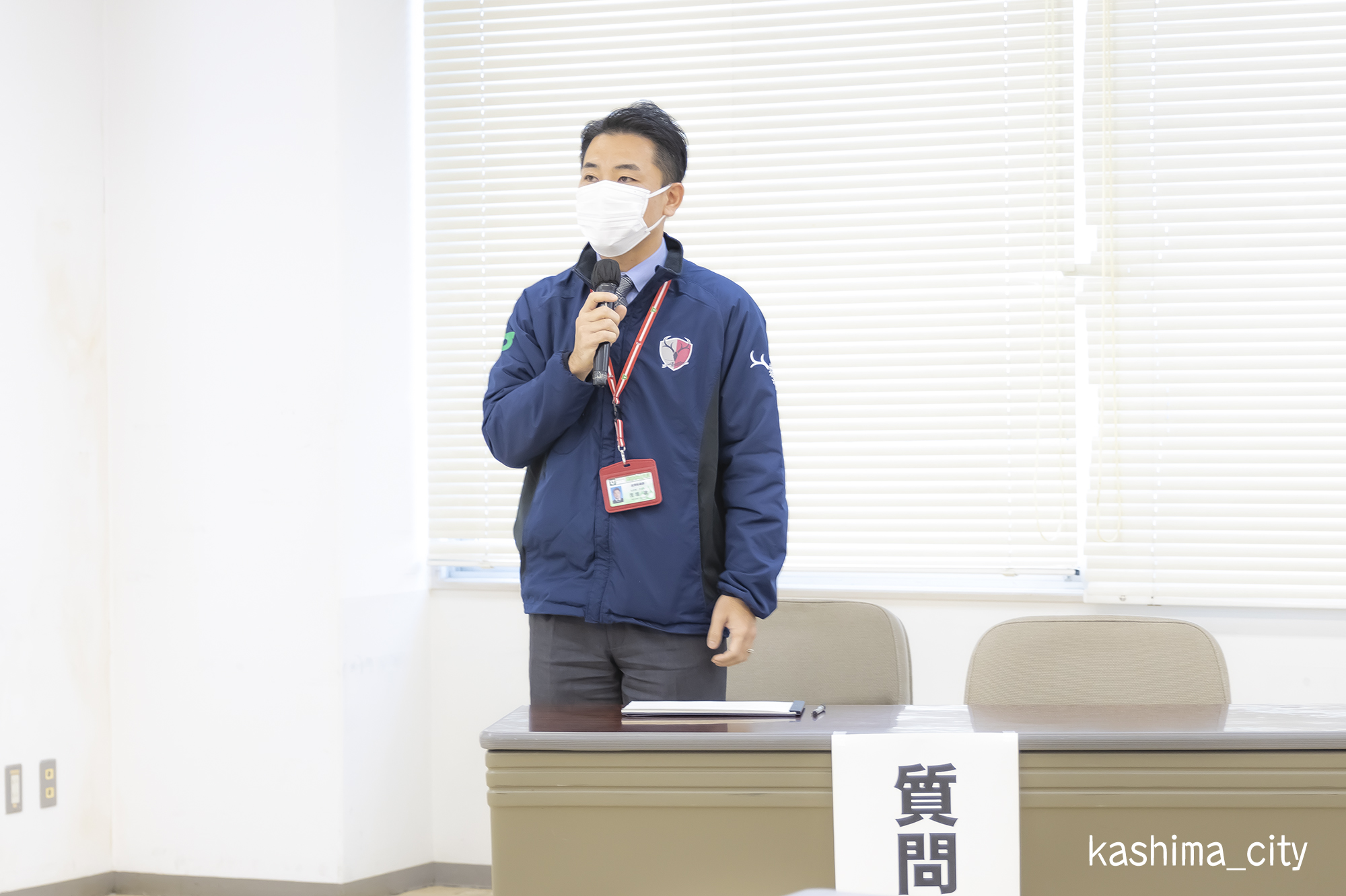5班への質問の様子①