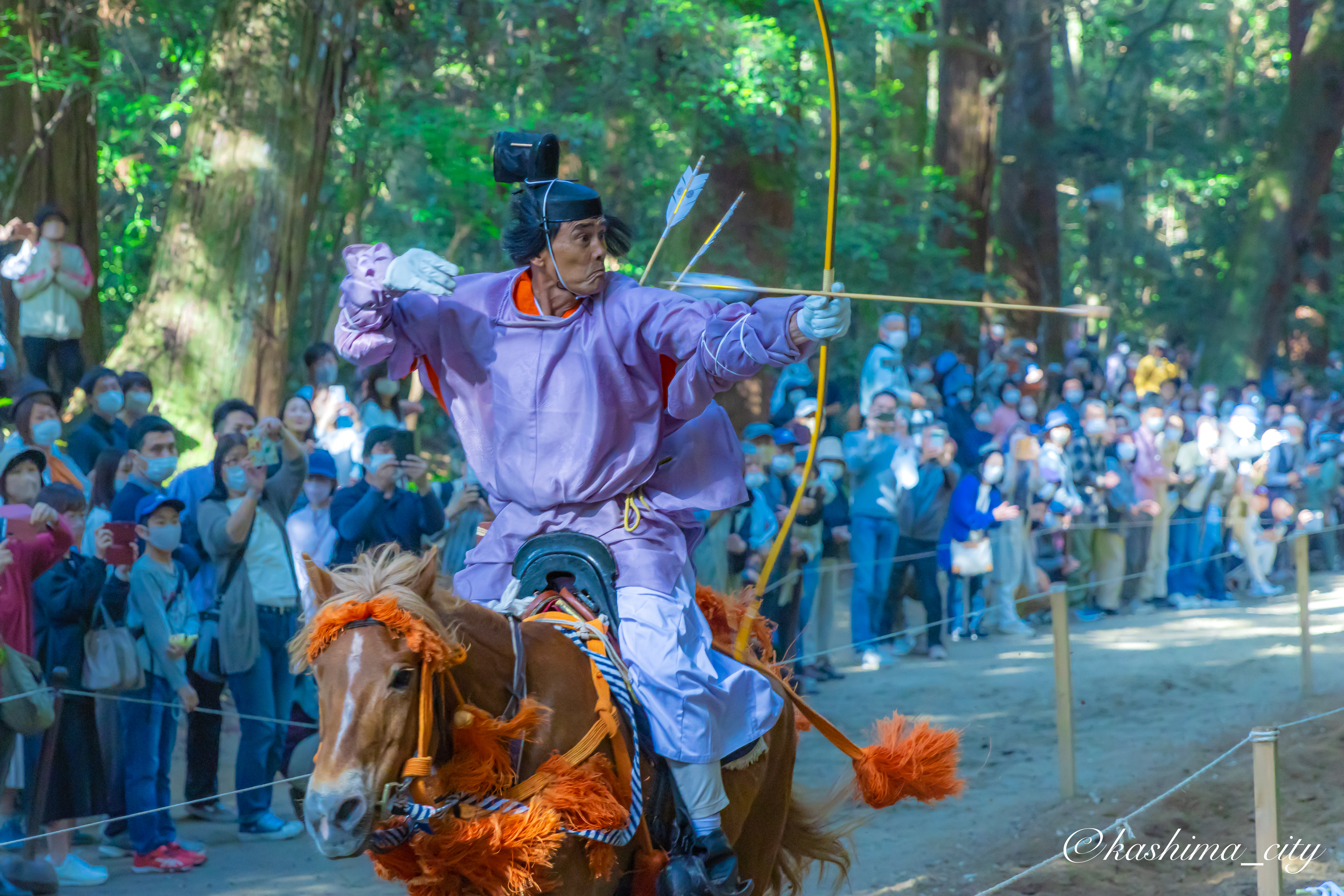 的を射る射手2