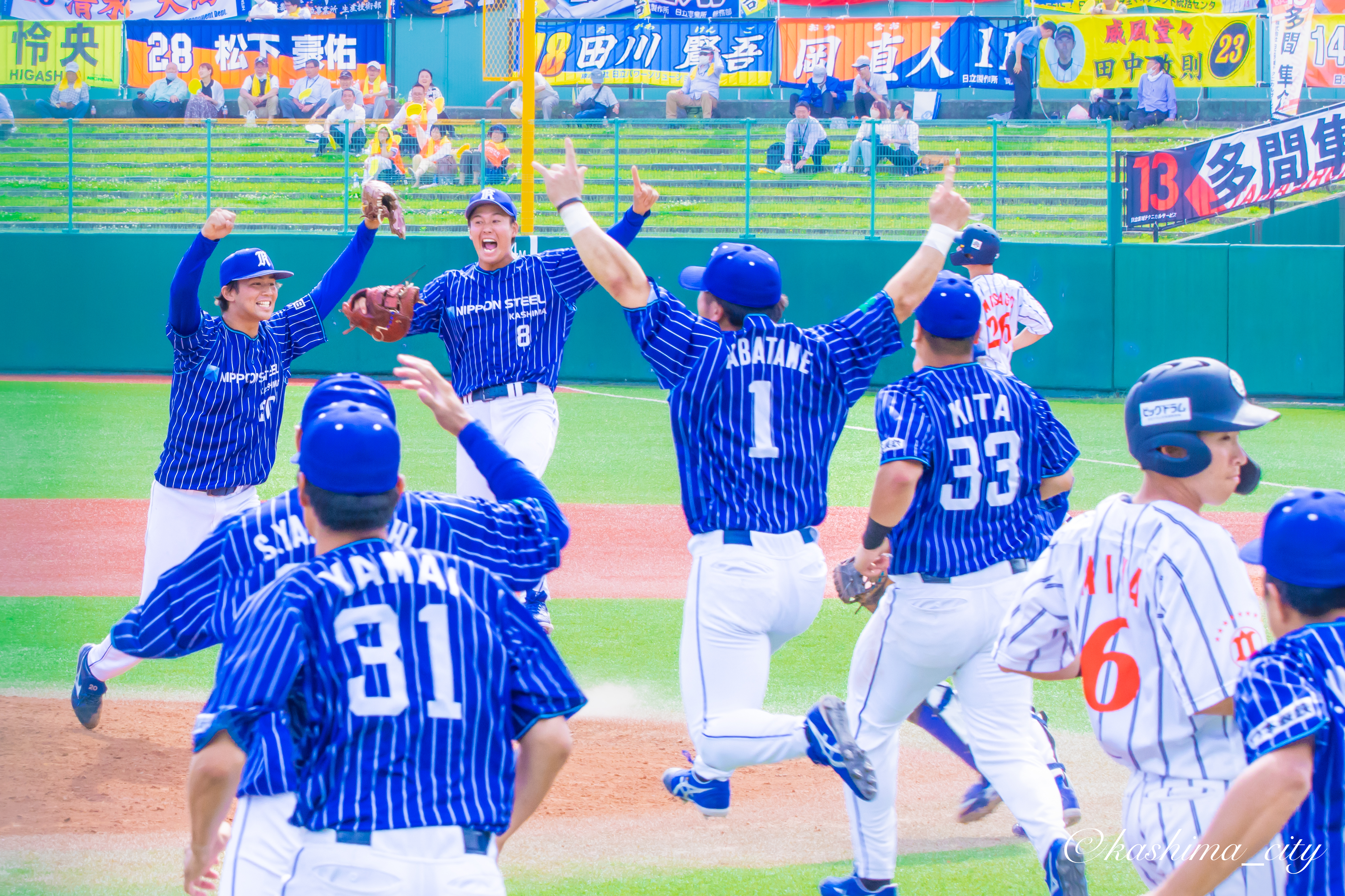 勝利の瞬間