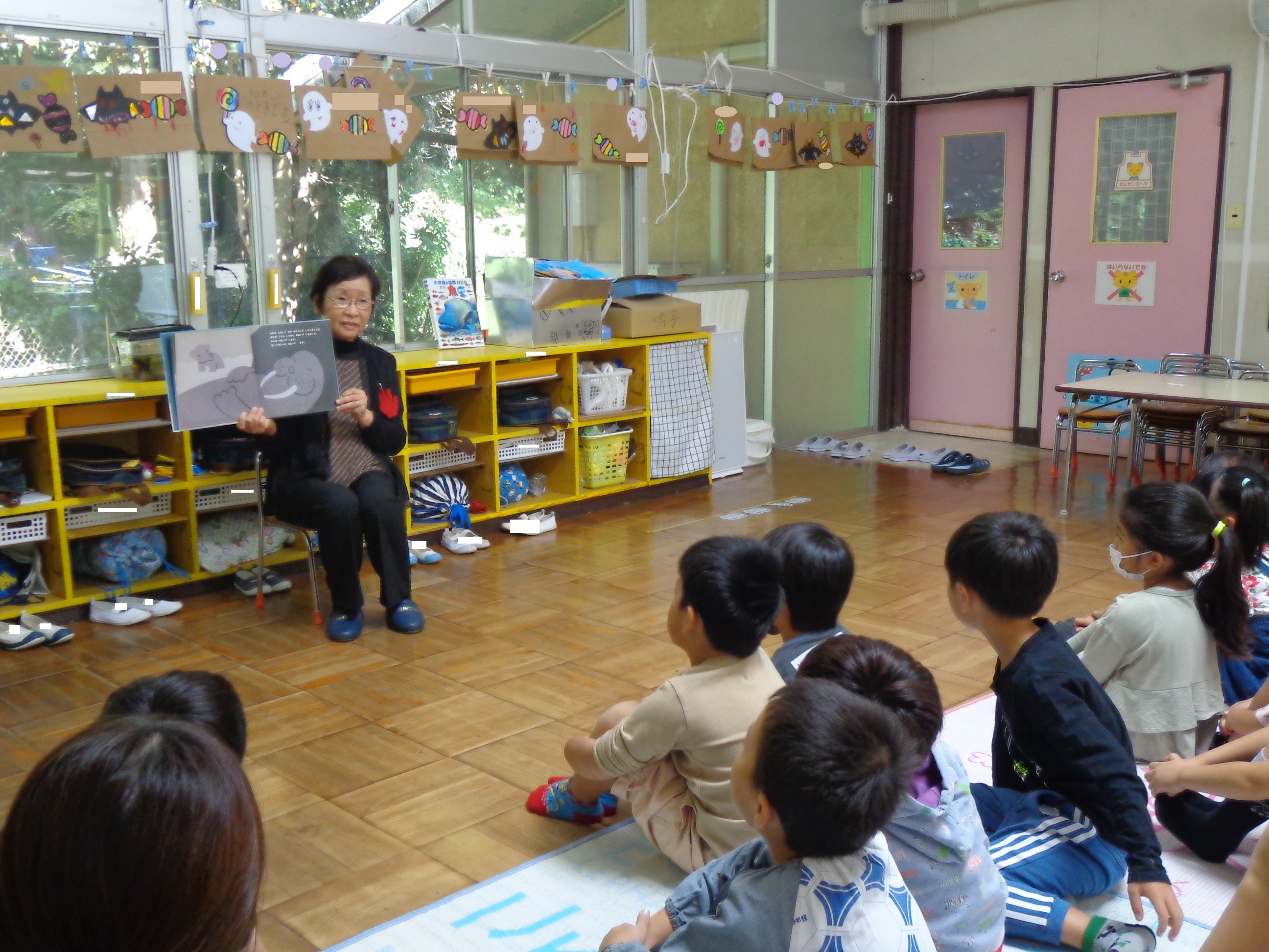 読み聞かせ　年長　おなかのすいたばったのトト