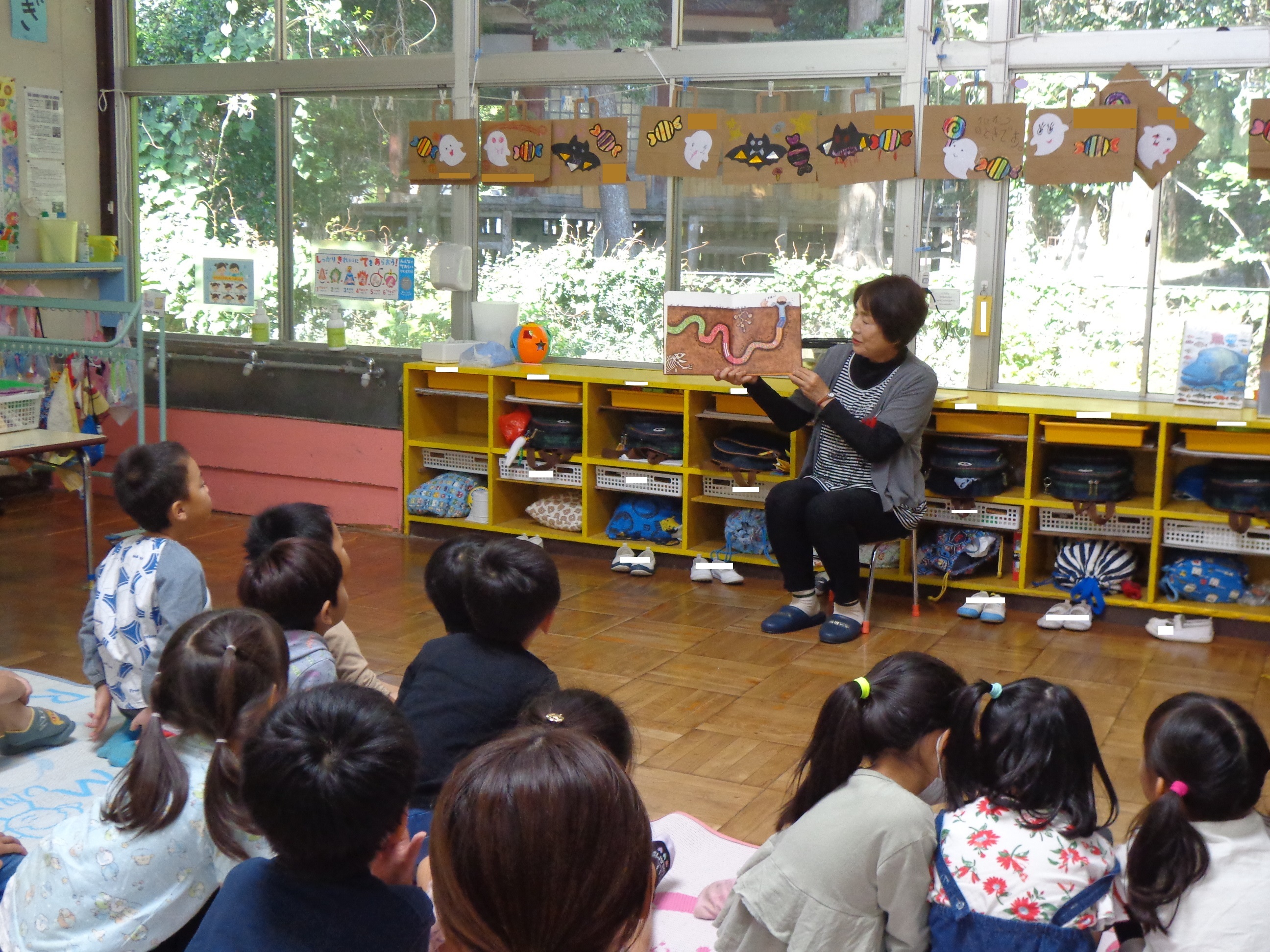 読み聞かせ　年長　とんねるとんねる