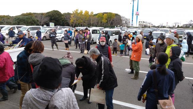 芋ほり大会受付
