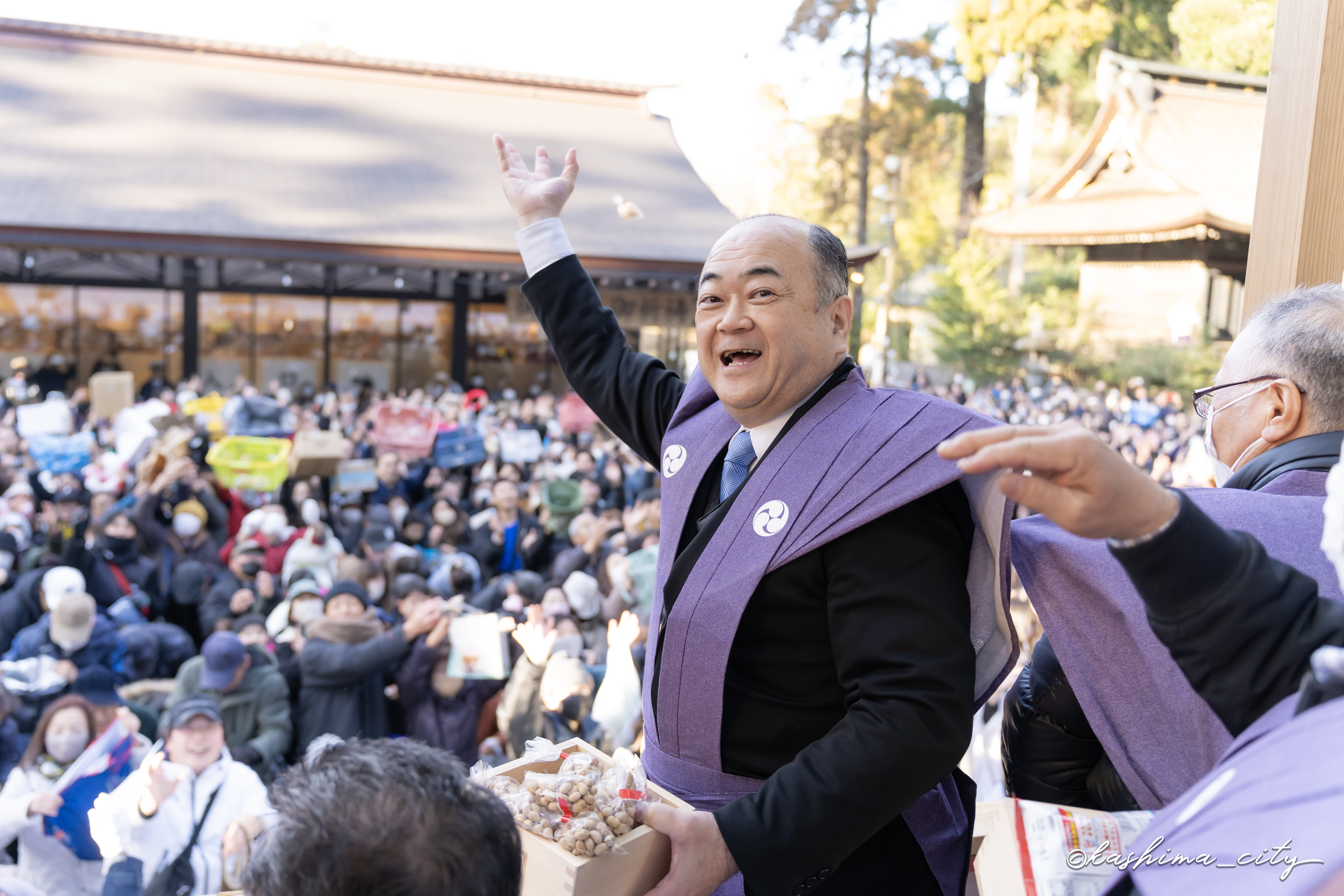 笑顔の田口市長