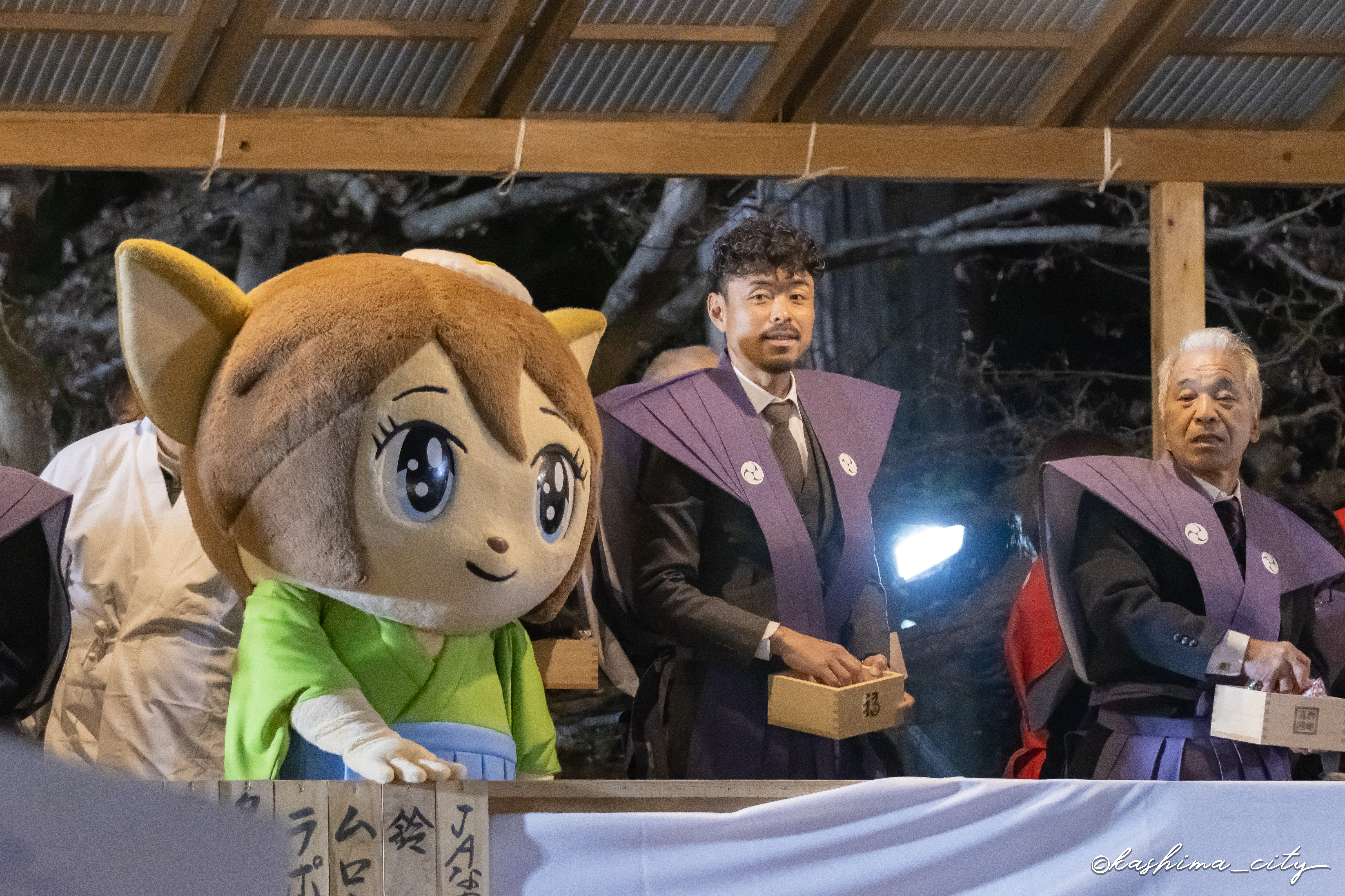 青木剛さんとナスカちゃん