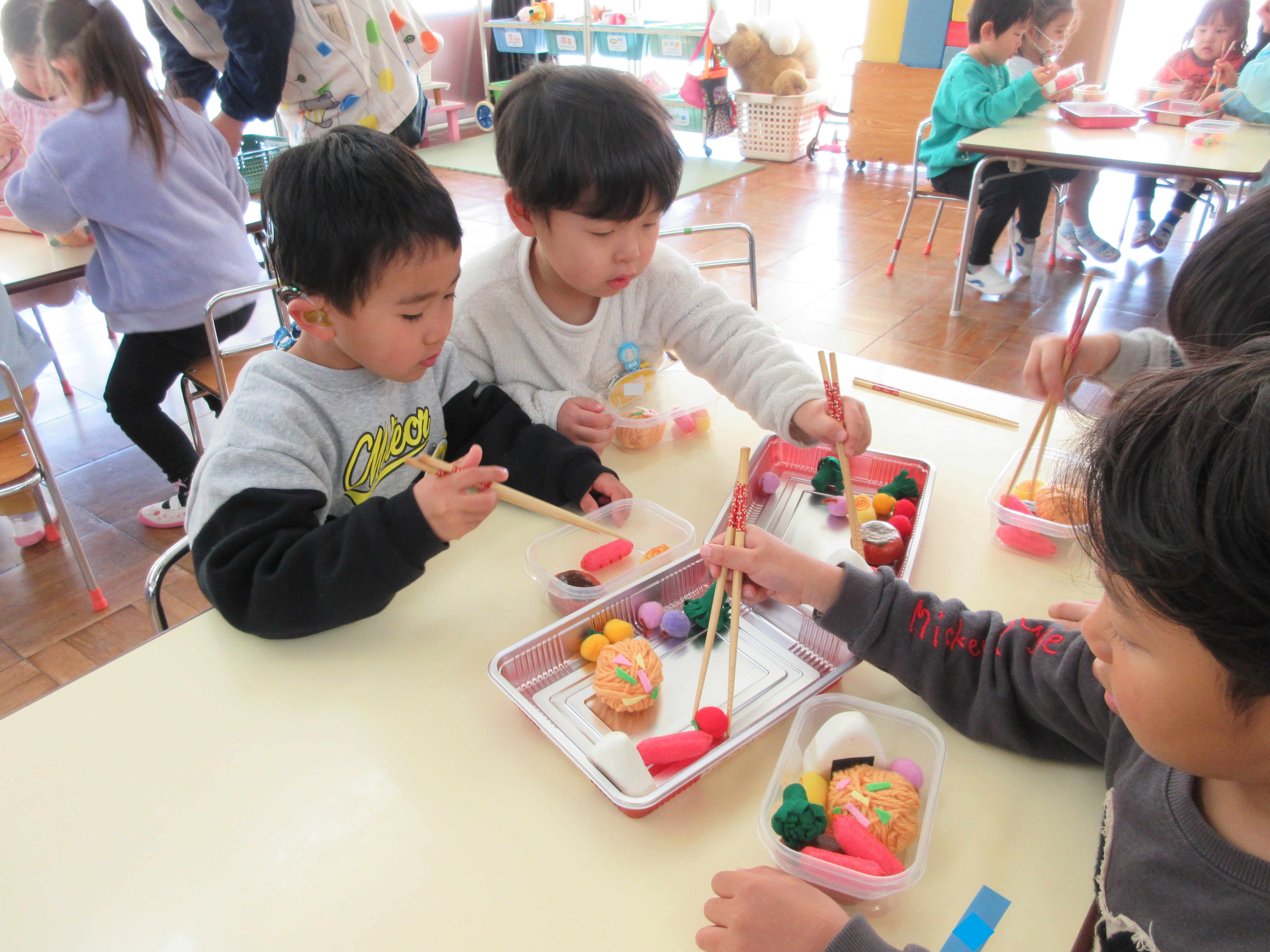 お弁当作り・年中組