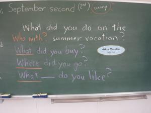 what students learned