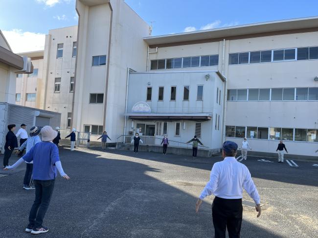 毎朝ラジオ体操