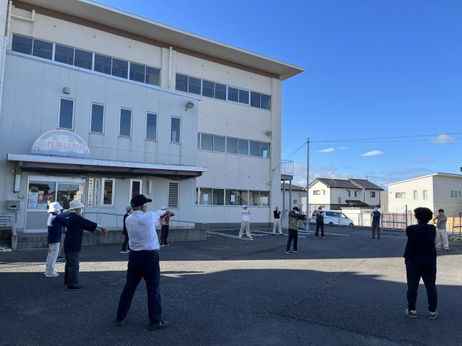 毎朝ラジオ体操
