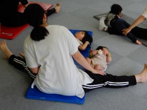 ママと体操♪