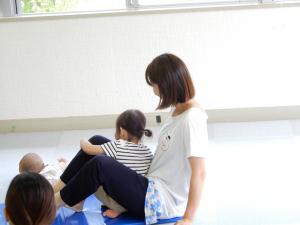 ママと一緒で嬉しいな