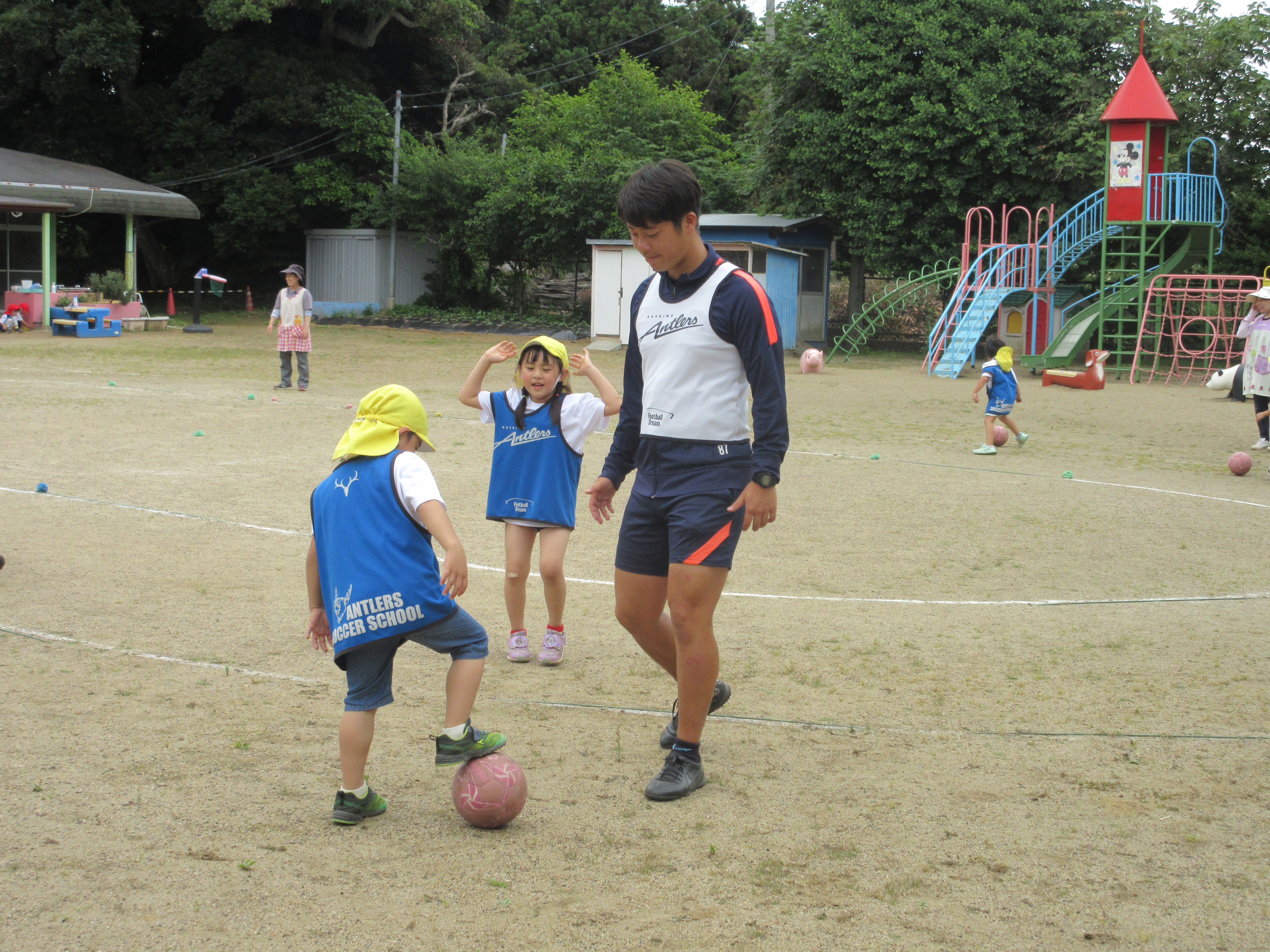 サッカーゲーム・年長組