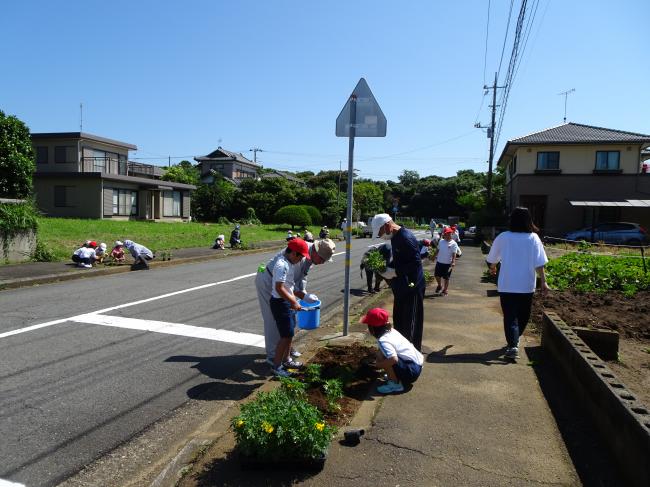 花植え２