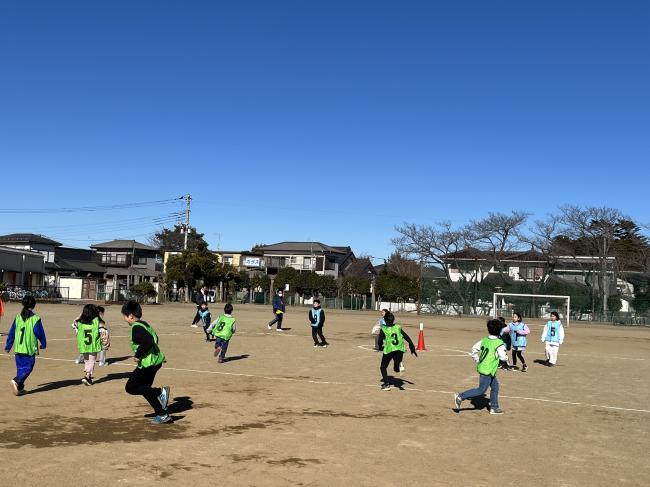 スポーツ鬼ごっこで遊ぼう