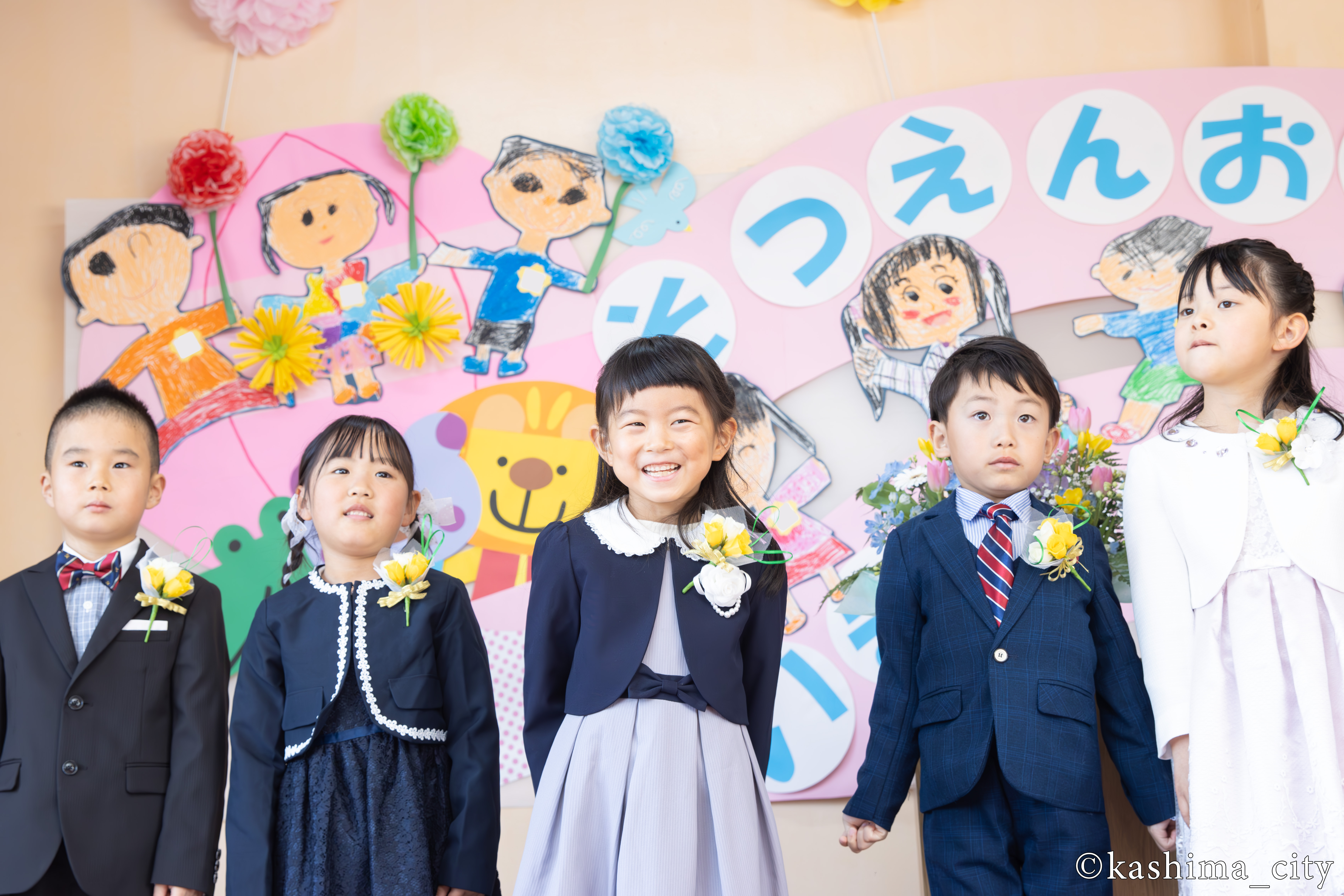 将来の夢を発表する卒園児②