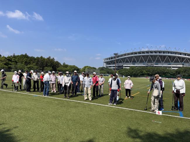 三笠地区グラウンドゴルフ大会