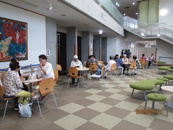 カフェの様子