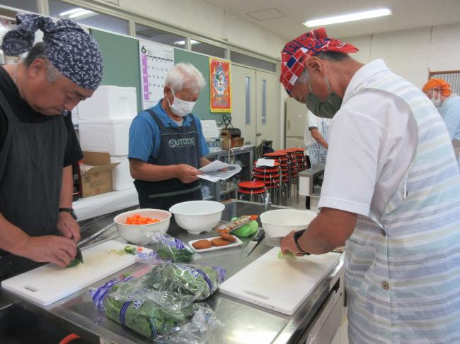 男の料理教室