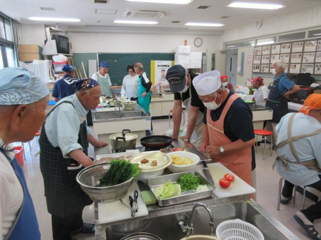 男の料理教室