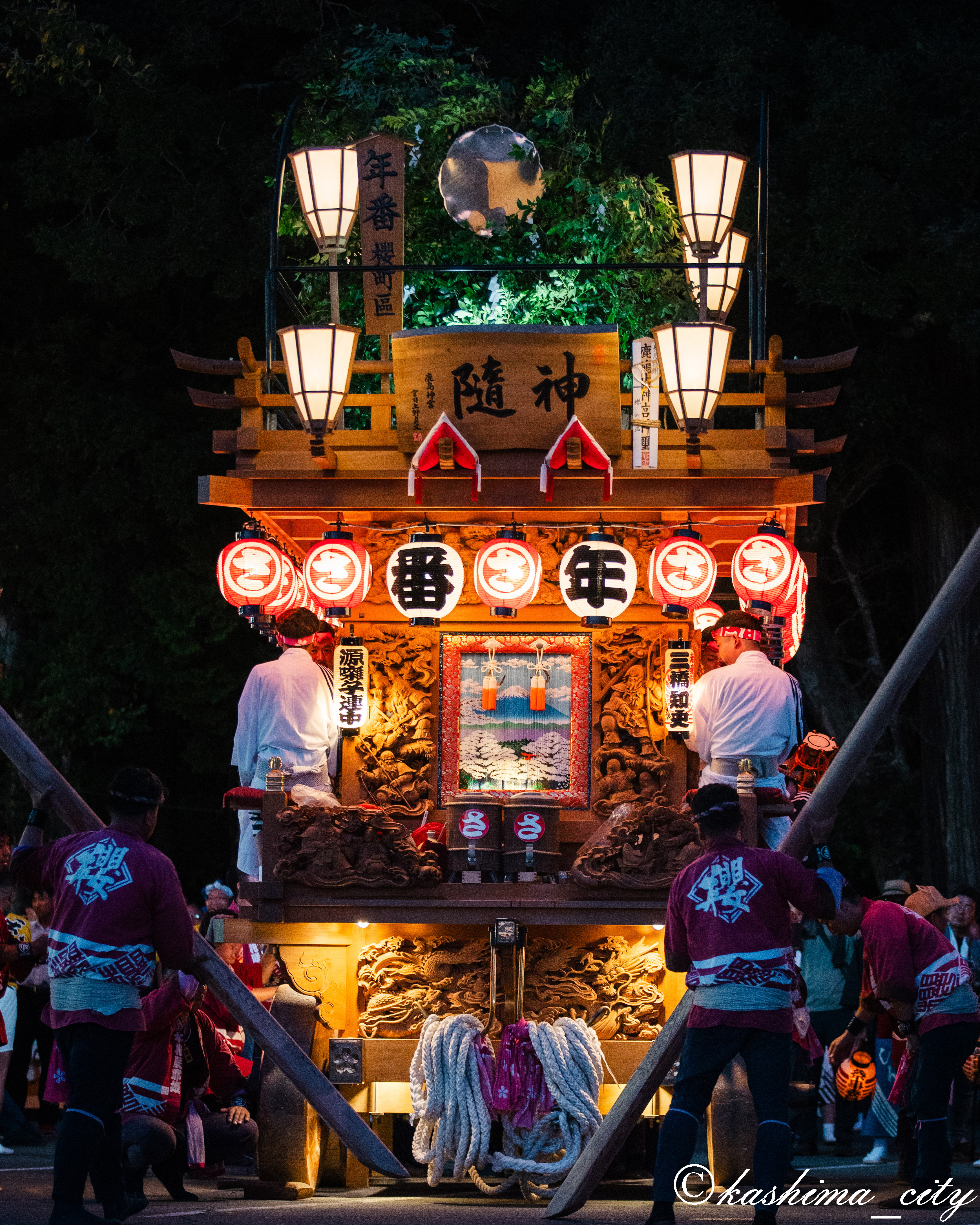 桜町の山車