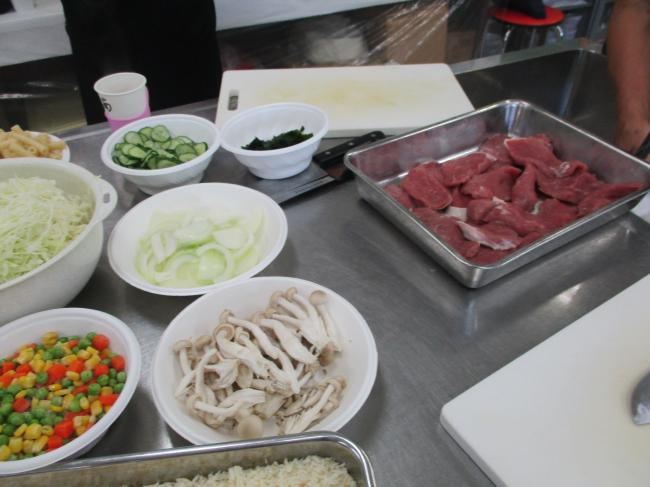 男の料理教室