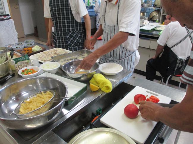 男の料理教室