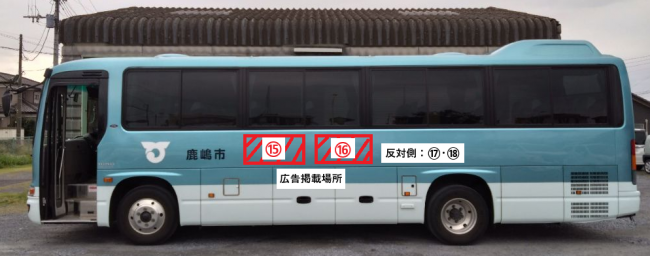 市バス側面
