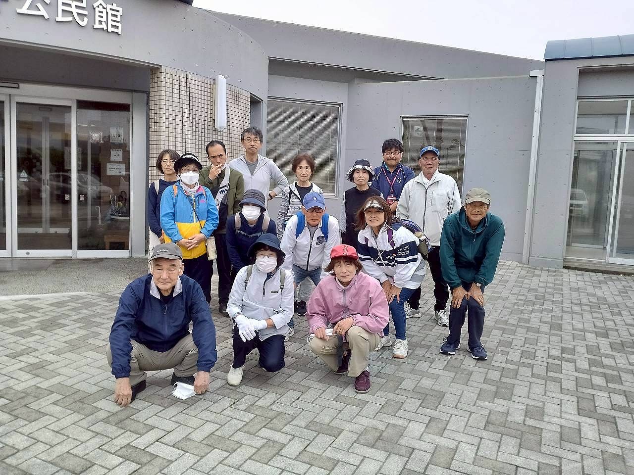 ウォーキングの様子