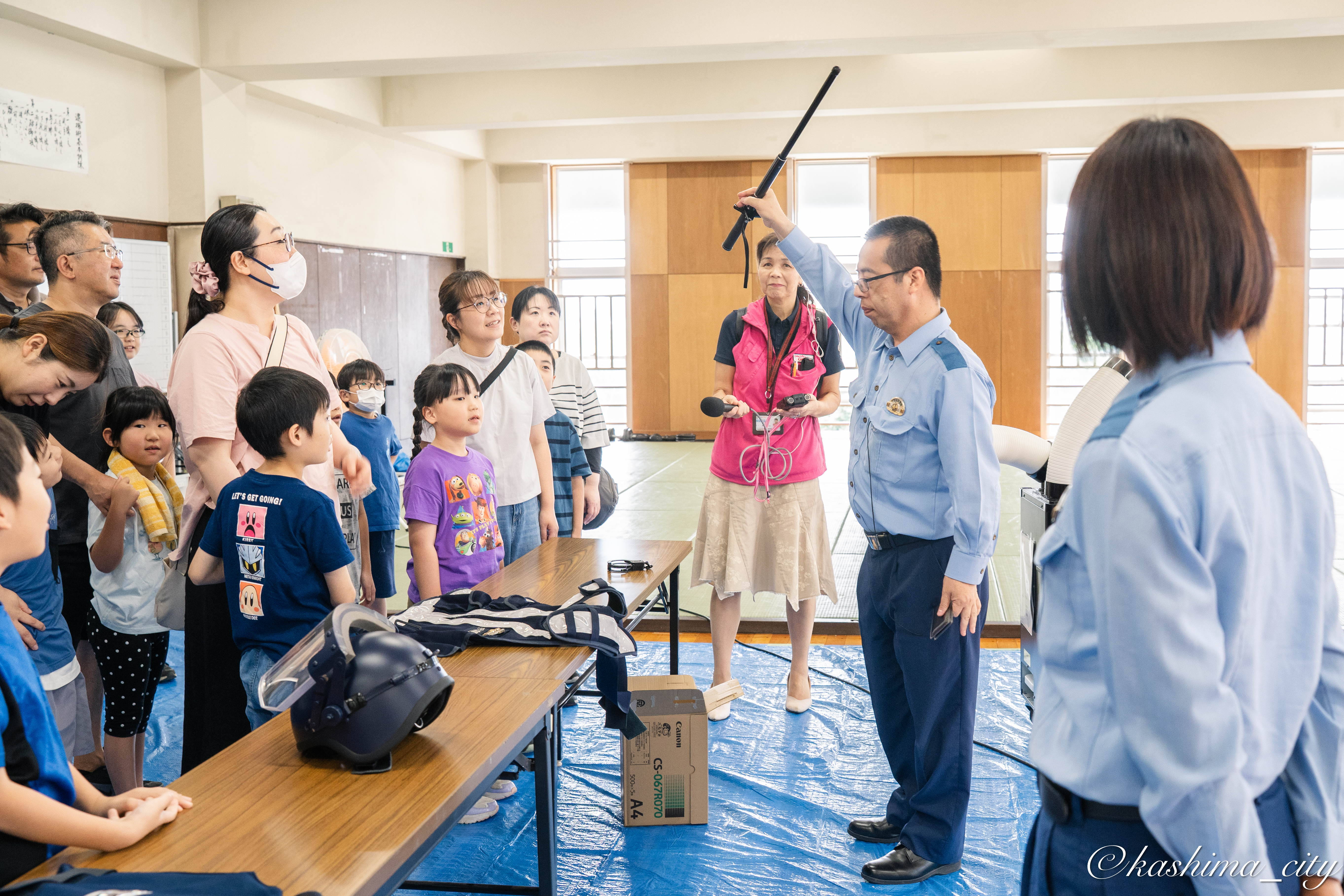 装備品の見学