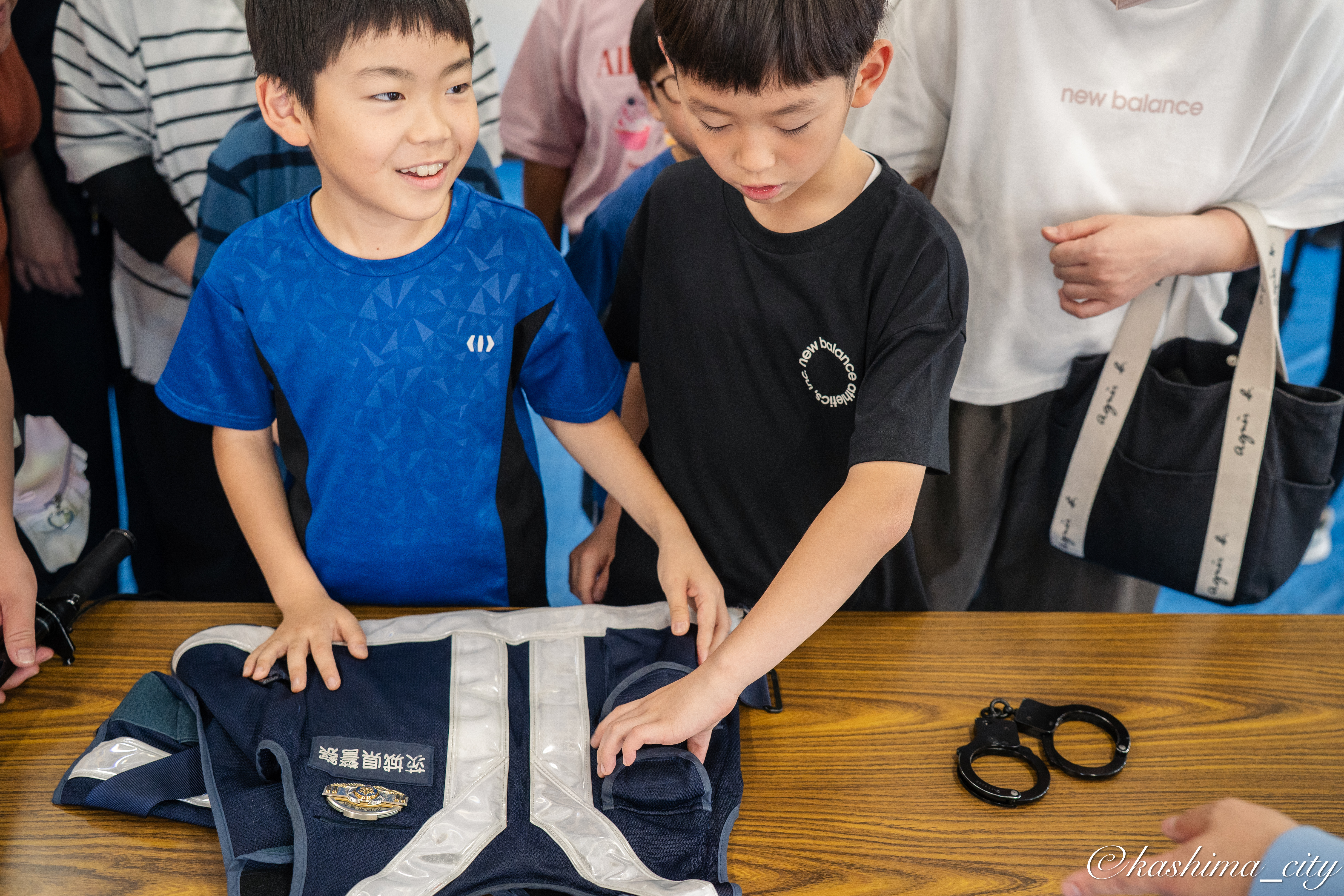 装備品の見学
