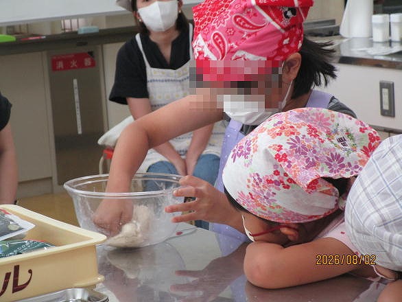 夏休み親子パン教室7