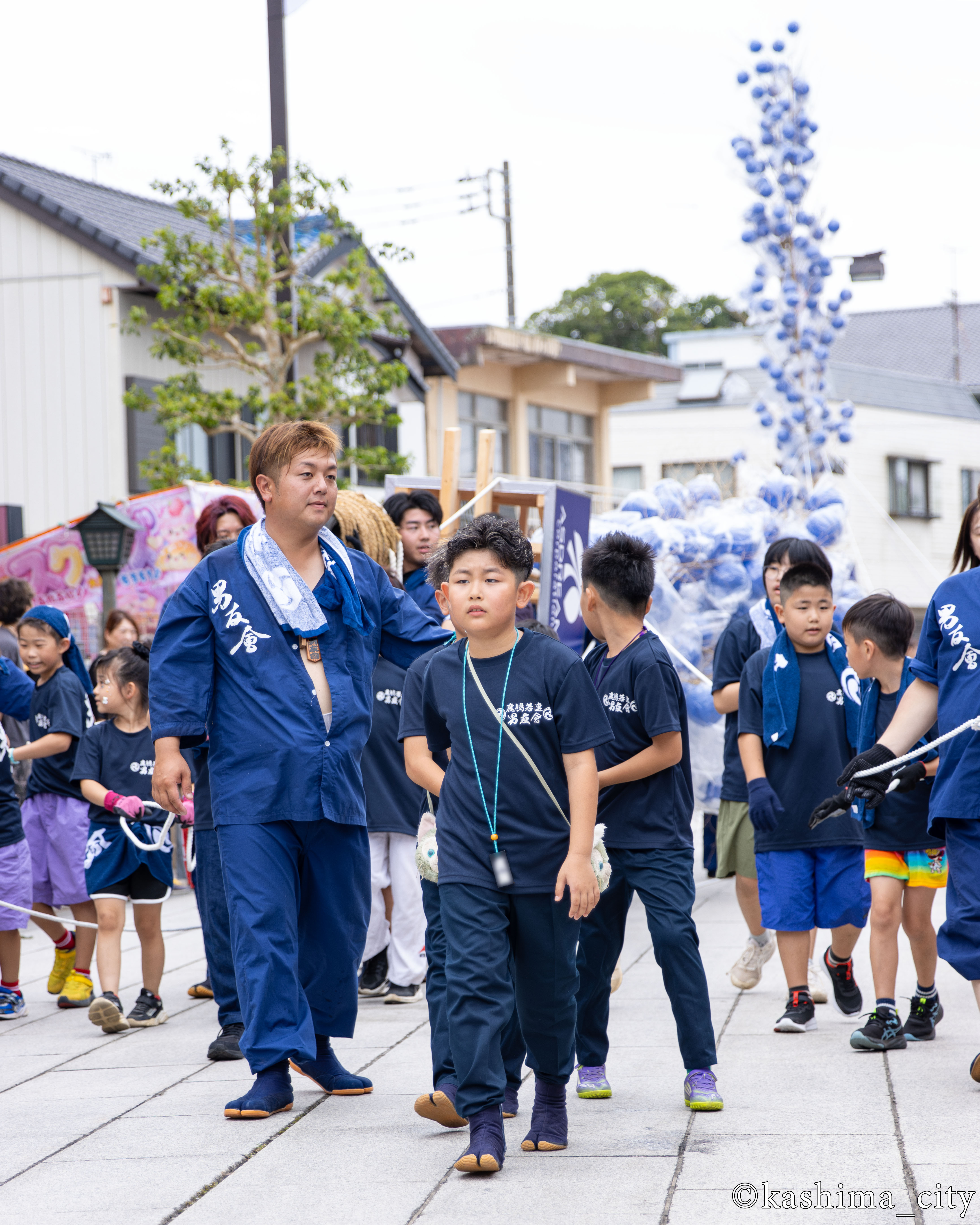 子ども提灯の様子