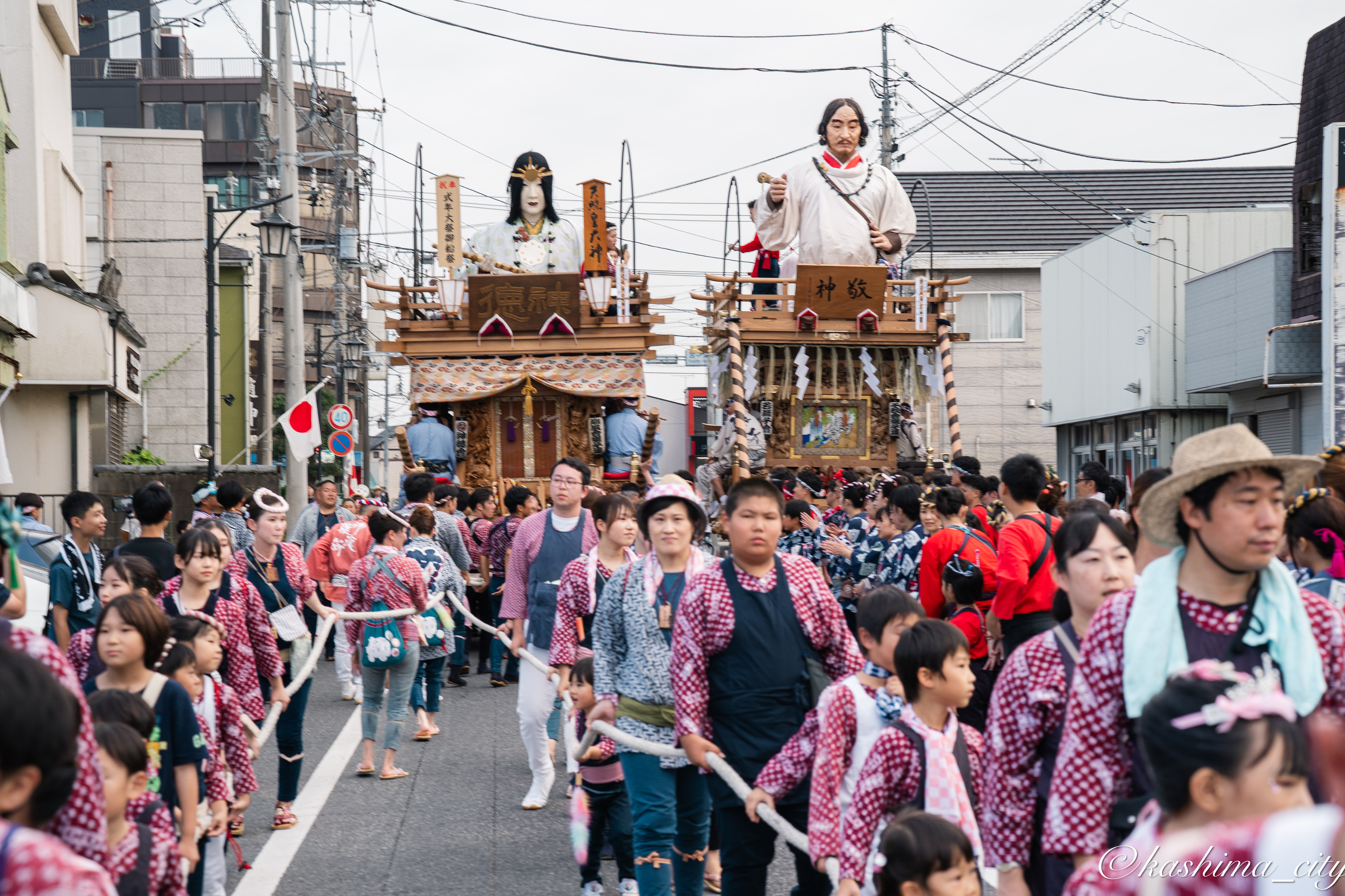 山車巡行